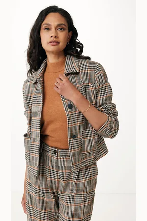 Mexx Geruite jack Camel