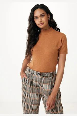 Mexx Top Met Col Camel