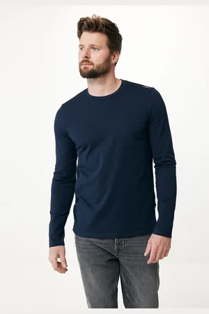 Mexx Basic Lange Mouwen T-shirt Navy