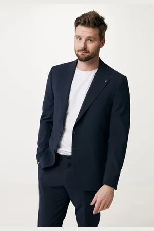 Mexx Blazer Geruit Navy