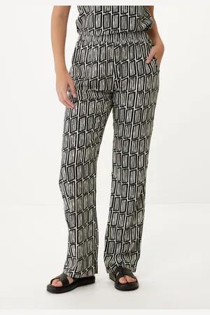 Mexx Straight Leg Broek Print Multicolor