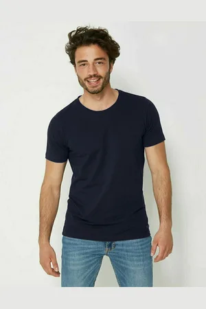 Mexx T-shirt met ronde hals Donkerblauw