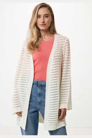 Mexx Vest Gebreid Offwhite