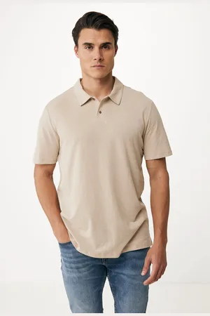 Mexx Linnen Blend Polo Sand