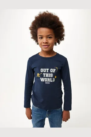 Mexx Long sleeve artwork t-shirt Navy