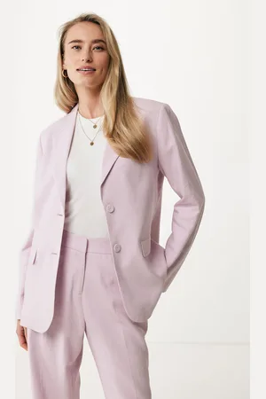 Mexx Blazer Linnenmix Licht