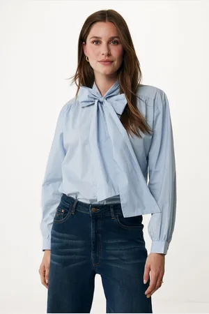 Mexx Blouse met Strikkraag