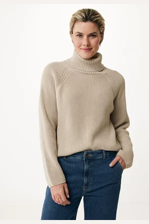 Mexx Pullover with roll neck Sand