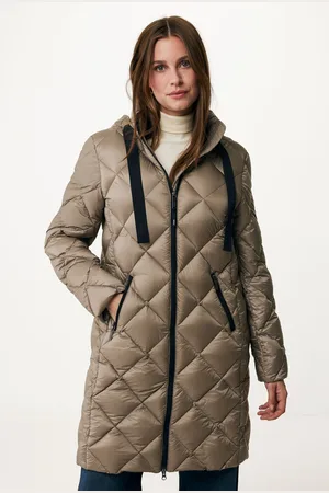 Mexx Padded jacket with detachable hood Light Taupe