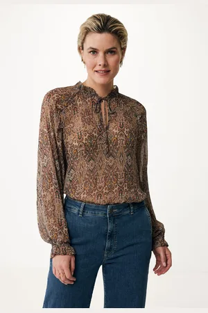 Mexx Blouse Print Bruin