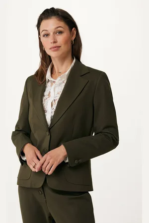 Mexx Blazer Punto Olijfgroen