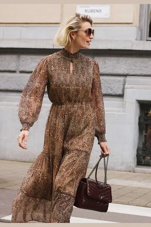 Mexx Jurk Maxi Bruin