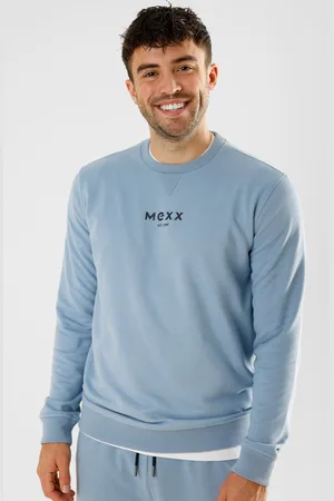 Mexx Men Crewneck Sweatshirt Light Blue