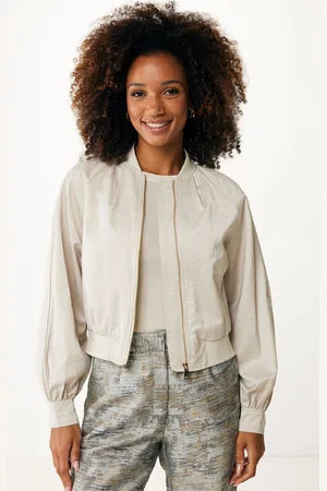 Mexx Cropped Bomber Sand