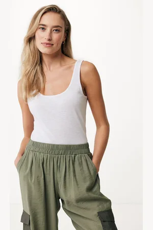 Mexx Tanktop Roos Wit