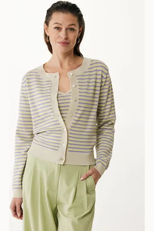 Mexx Vest gestreept Lavendel
