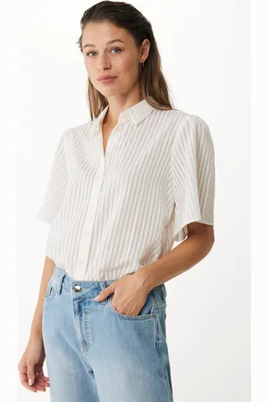 Mexx Blouse Organza Offwhite