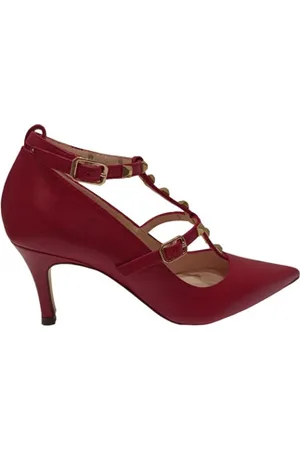 Pumps in de kleur rood voor dames SALE Pumps in de kleur rood