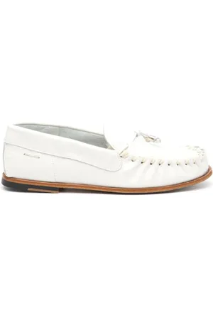 Witte mocassins heren sale