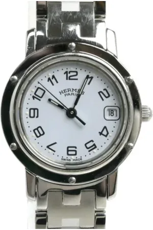 Hermès Dames, Pre-owned, Wit, Maat: ONE Size