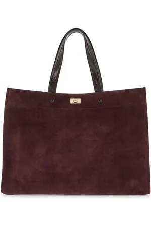 Anya Hindmarch Dames, Tassen, Paars, Maat: ONE Size Suède