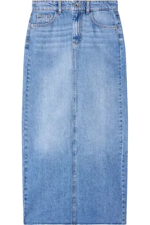 Patrizia Pepe Dames, Rokken, Blauw, Maat: S Denim