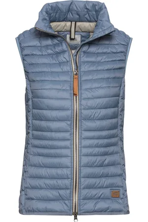 Camel Active Dames, Jassen, Blauw, Maat: 3XL Polyamide