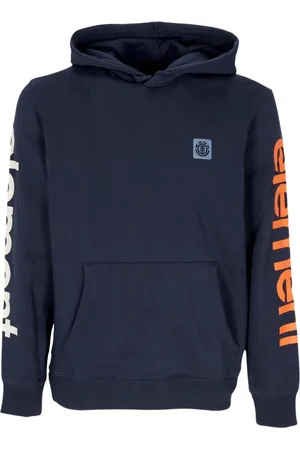 Element Heren, Sweatshirts & Hoodies, Blauw, Maat: XL Katoen
