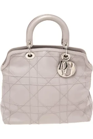 Dior Dames, Pre-owned, Paars, Maat: ONE Size Leer