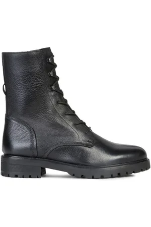 Geox Dames, Schoenen, Zwart, Maat: 39 EU Leer