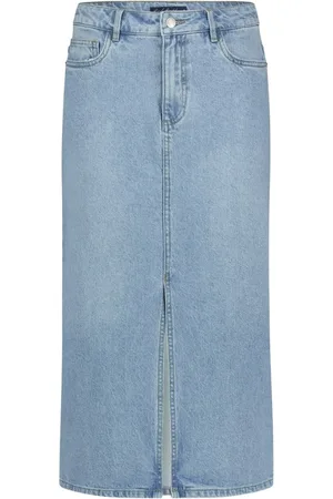 Red Button Dames, Rokken, Blauw, Maat: L Katoen