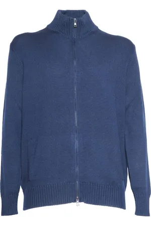 BALLANTYNE Heren, Truien, Blauw, Maat: XL Wol