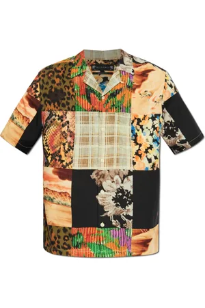 AllSaints Heren, Overhemden, Veelkleurig, Maat: XL Viscose