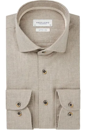 Profuomo Heren, Overhemden, , Maat: 2XL