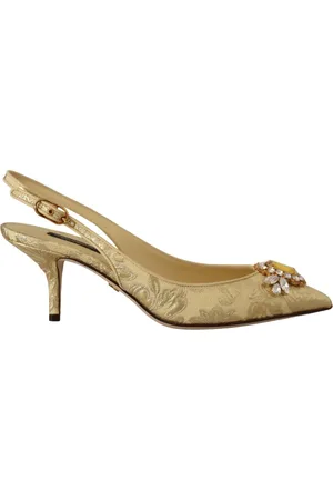 Dolce & Gabbana Dames, Schoenen, Geel, Maat: 36 1/2 EU