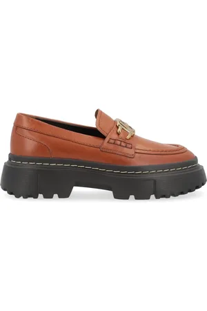 Hogan Dames, Schoenen, Bruin, Maat: 37 1/2 EU