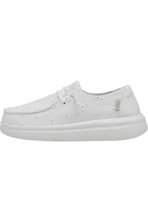 Hey dude Dames, Schoenen, Wit, Maat: 41 EU
