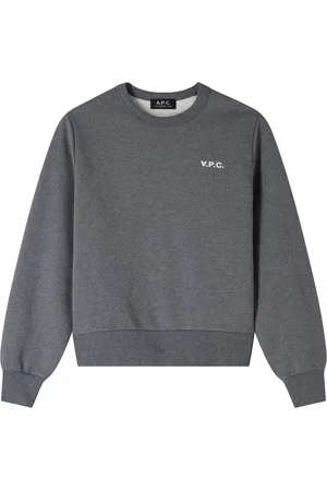 A.P.C. Dames, Sweatshirts & Hoodies, Grijs, Maat: XS Katoen