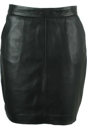 Butterfly Copenhagen Dames, Rokken, Zwart, Maat: 3XL Leer
