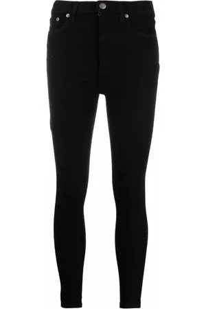 Twin-Set Dames, Jeans, Zwart, Maat: W30 Katoen