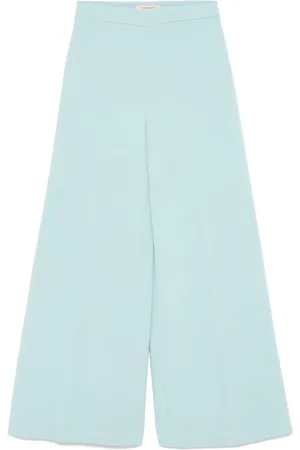 Twin-Set Dames, Broeken, Blauw, Maat: XS