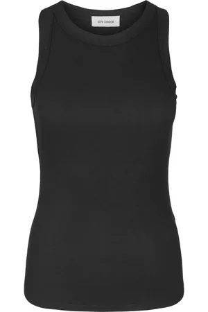 Sofie Schnoor Dames, Tops, Zwart, Maat: XS Viscose