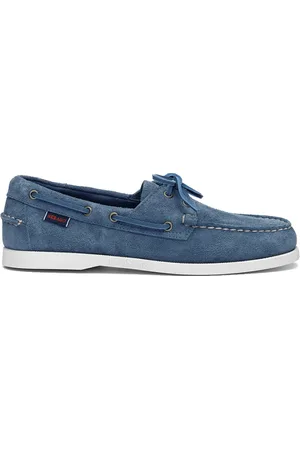 SEBAGO Heren, Schoenen, Blauw, Maat: 41 EU Leer