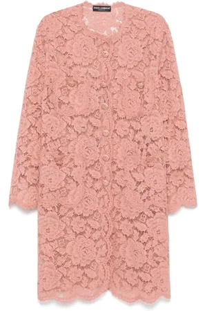 Dolce & Gabbana Dames, Jurken, Roze, Maat: S