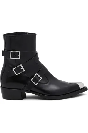 Alexander McQueen Heren, Schoenen, Zwart, Maat: 40 EU Leer