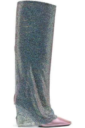 BENEDETTA BRUZZICHES Dames, Schoenen, Blauw, Maat: 41 EU Leer