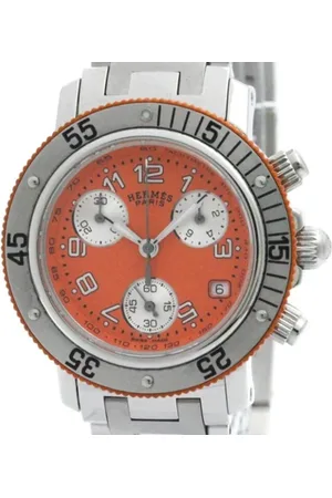 Hermès Dames, Pre-owned, Oranje, Maat: ONE Size