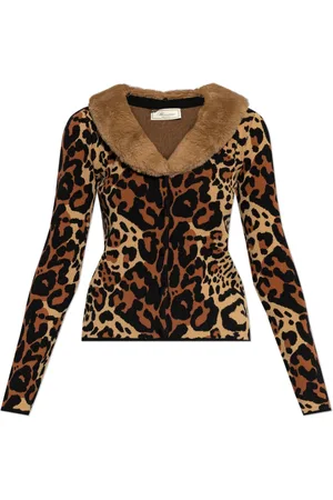 BLUMARINE Dames, Truien, Bruin, Maat: XS