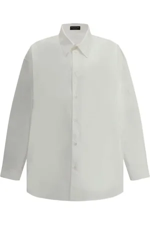 Balenciaga Heren, Overhemden, Wit, Maat: 3XS Katoen