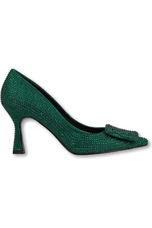 Bibi Lou Dames, Schoenen, Groen, Maat: 36 EU Leer
